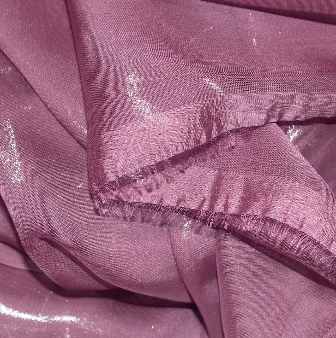 Purple Cationic Chiffon Fabric