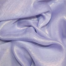 Lilac Cationic Chiffon Fabric