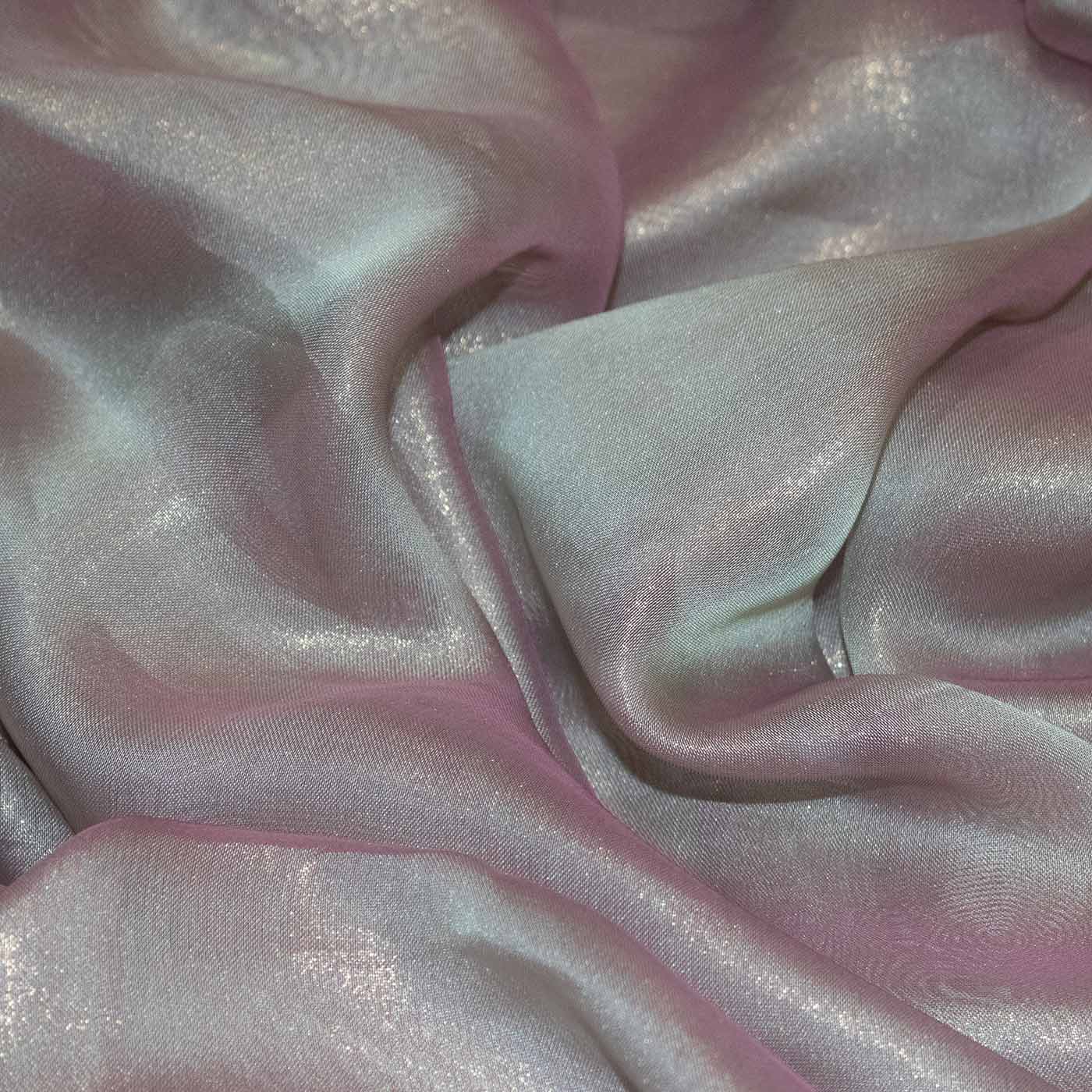 Iridescent Cationic Chiffon Fabric