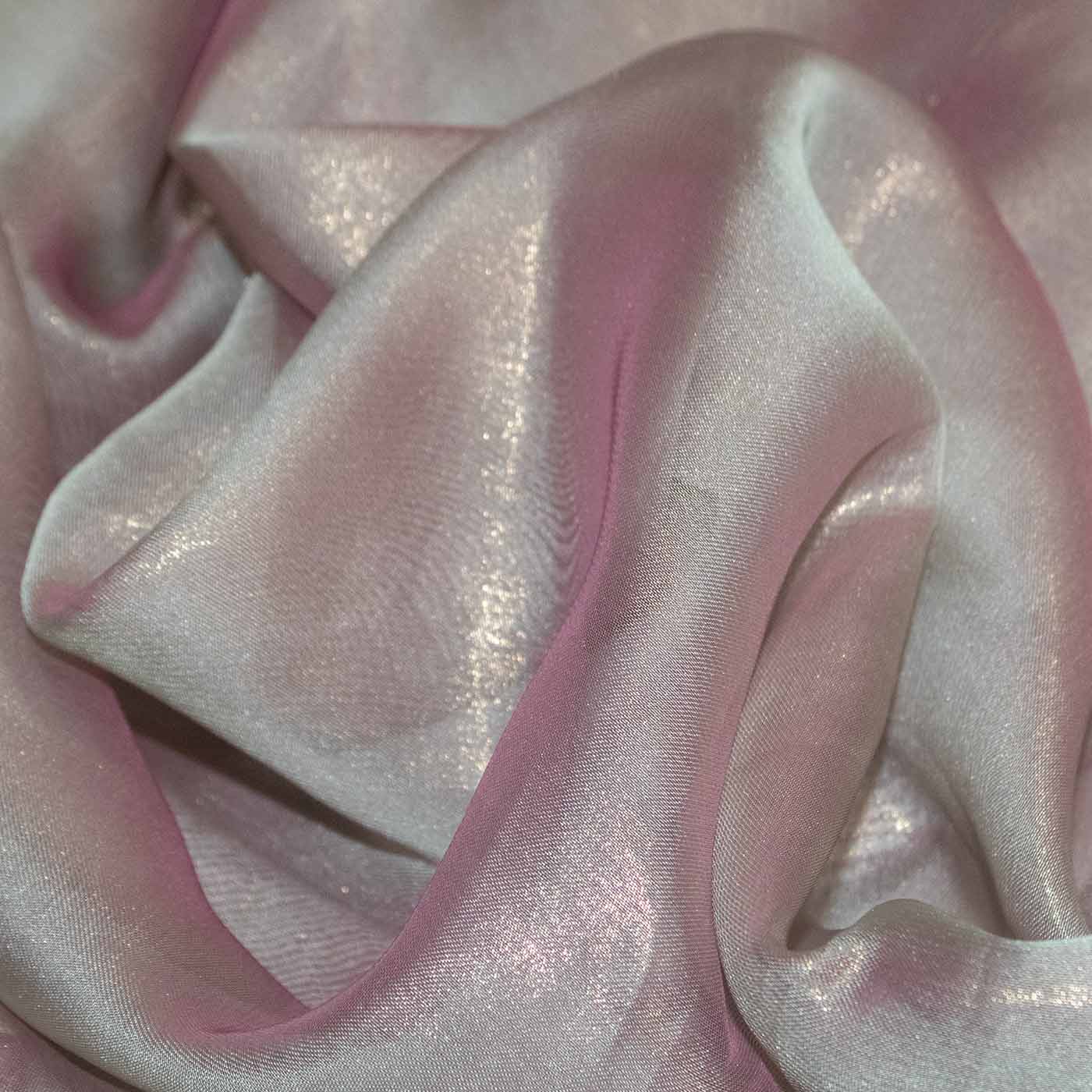 Iridescent Cationic Chiffon Fabric