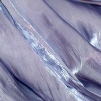 Lilac Crinkle Silk Fabric