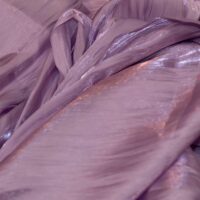 Lilac Crinkle Silk Fabric