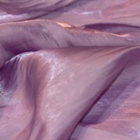 Lilac Crinkle Silk Fabric
