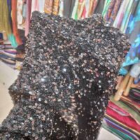 Jaybecks Black Sequin Fabric