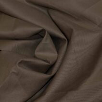 Coffee Brown Plain Cotton Fabric