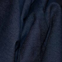 Solid Blue Denim Fabric