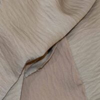 Beige Gauze Cotton Fabric