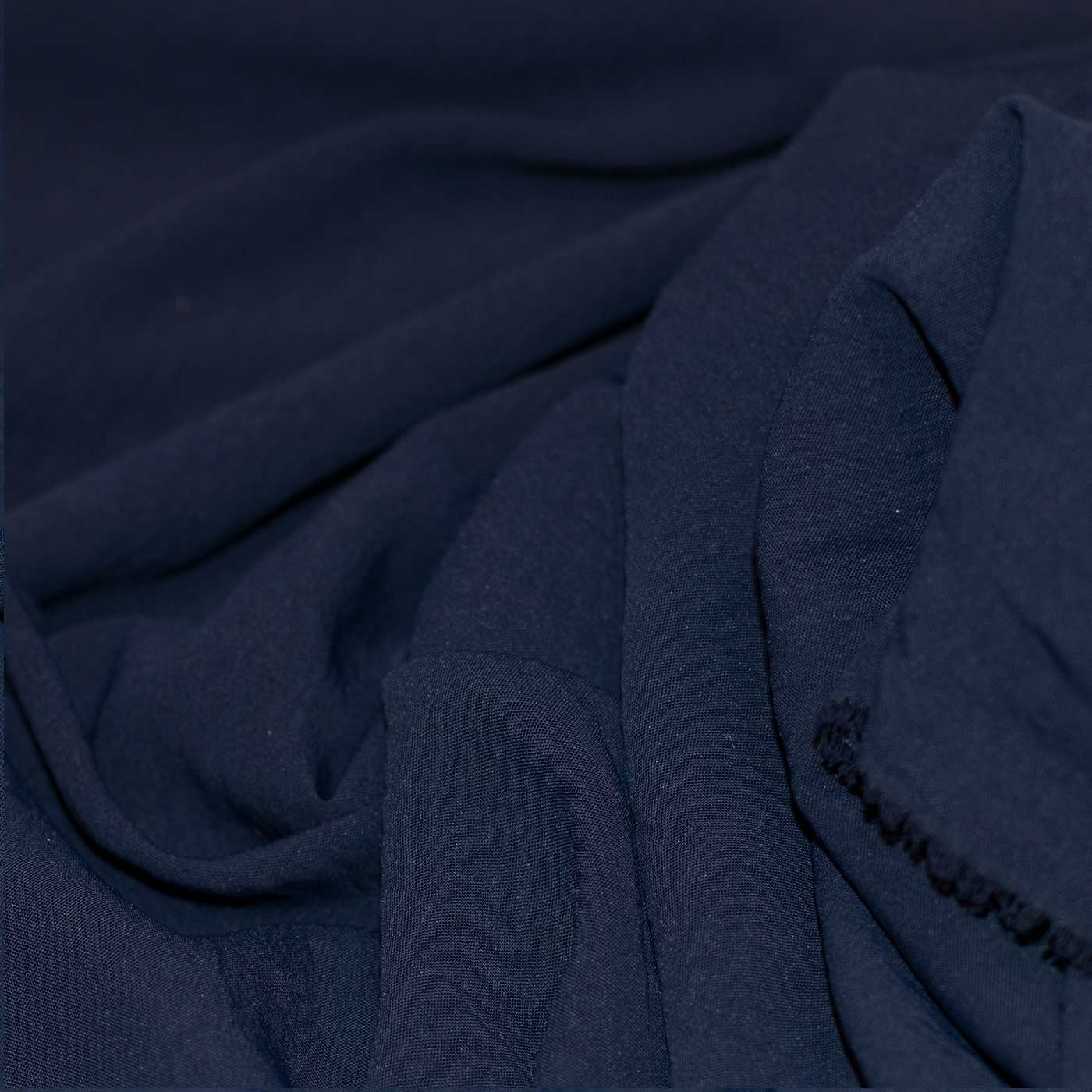 Navy Blue Gauze Fabric