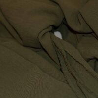 Olive Green Gauze Fabric