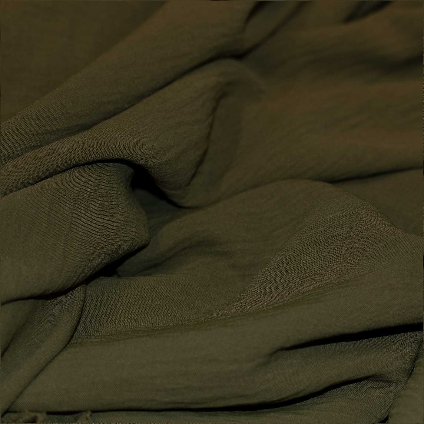 Olive Green Gauze Fabric
