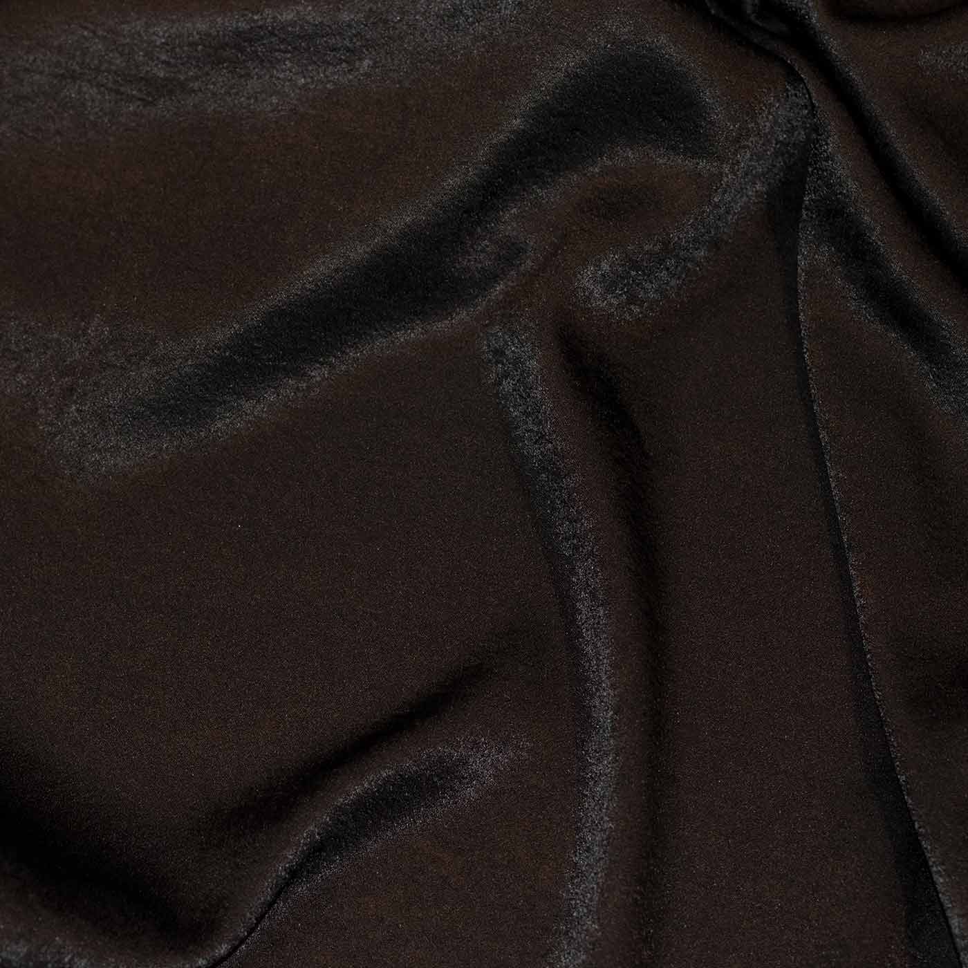 Black Velvet Silk Fabric
