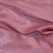 Rose Pink Velvet Silk Fabric