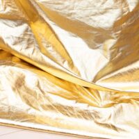 Shimmer Apricot Lecrae Fabric