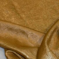 Yellow Gold Velvet Silk Fabric