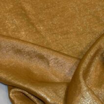 Yellow Gold Velvet Silk Fabric