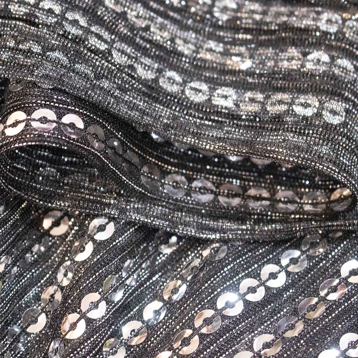 Iridescent Sequin Lurex Fabric