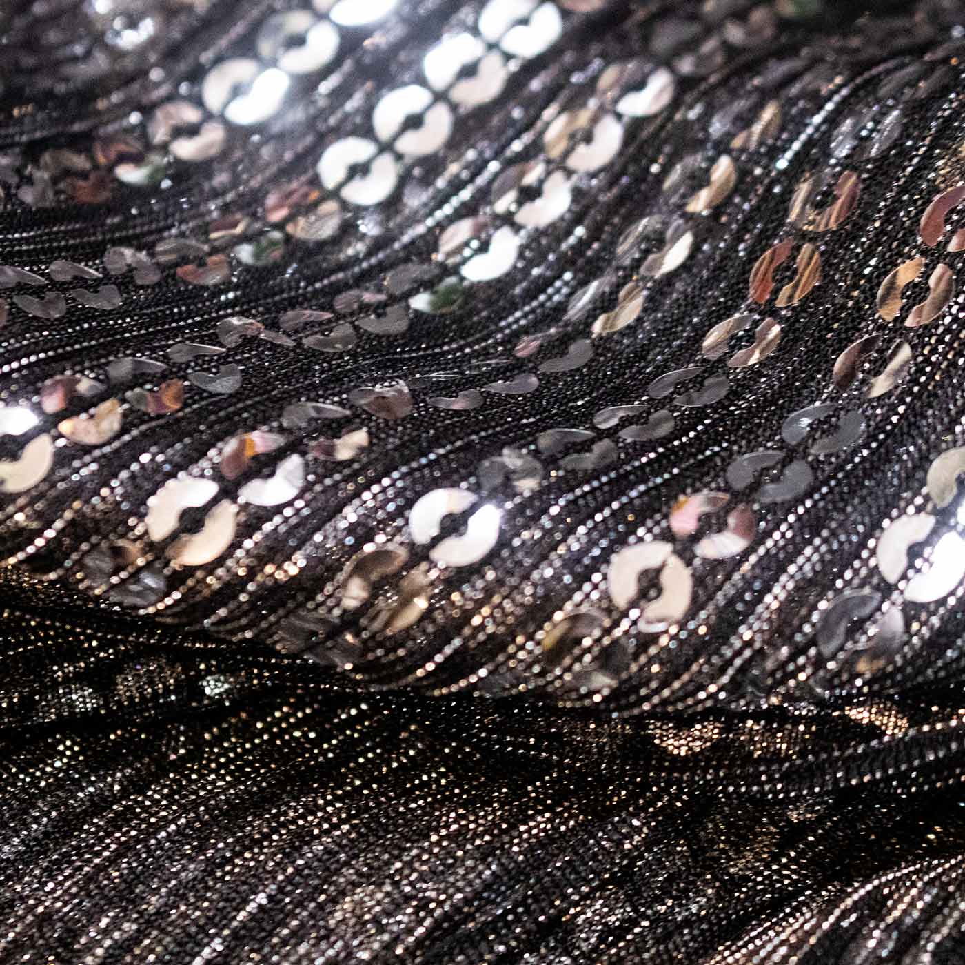 Iridescent Sequin Lurex Fabric