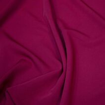 Burgundy Barbie Crepe Fabric