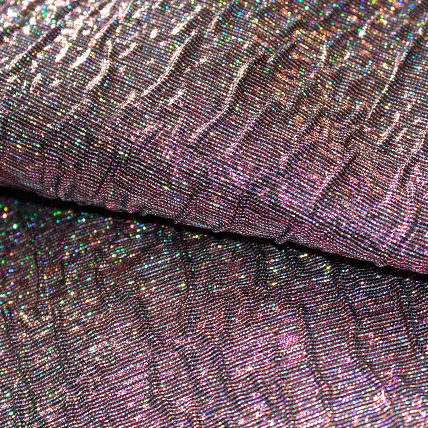 Bronze Fringe Iridescent Brocade Fabric
