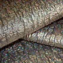 Bronze Italian Iridescent Brocade Fabric