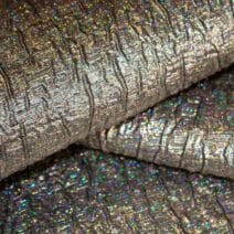 Bronze Italian Iridescent Brocade Fabric