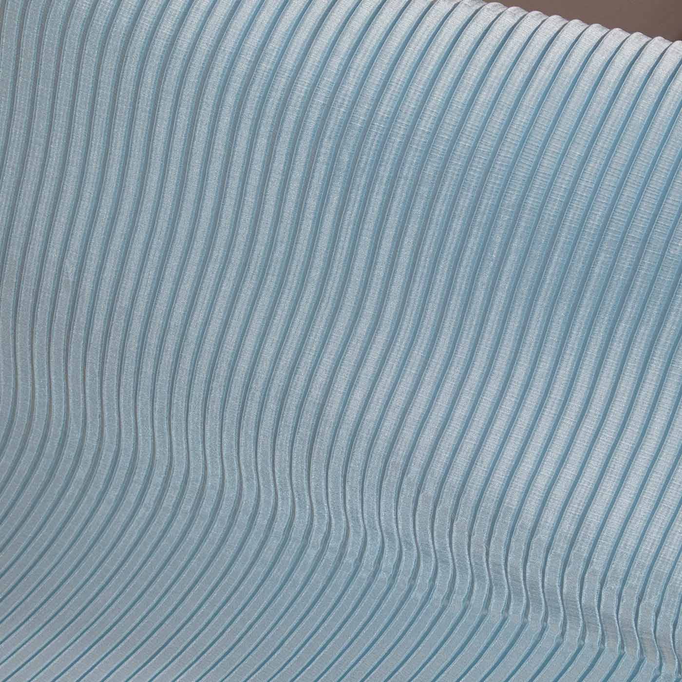 powder blue silk accordion fabric