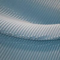 powder blue silk accordion fabric