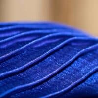 royal blue silk accordion fabric