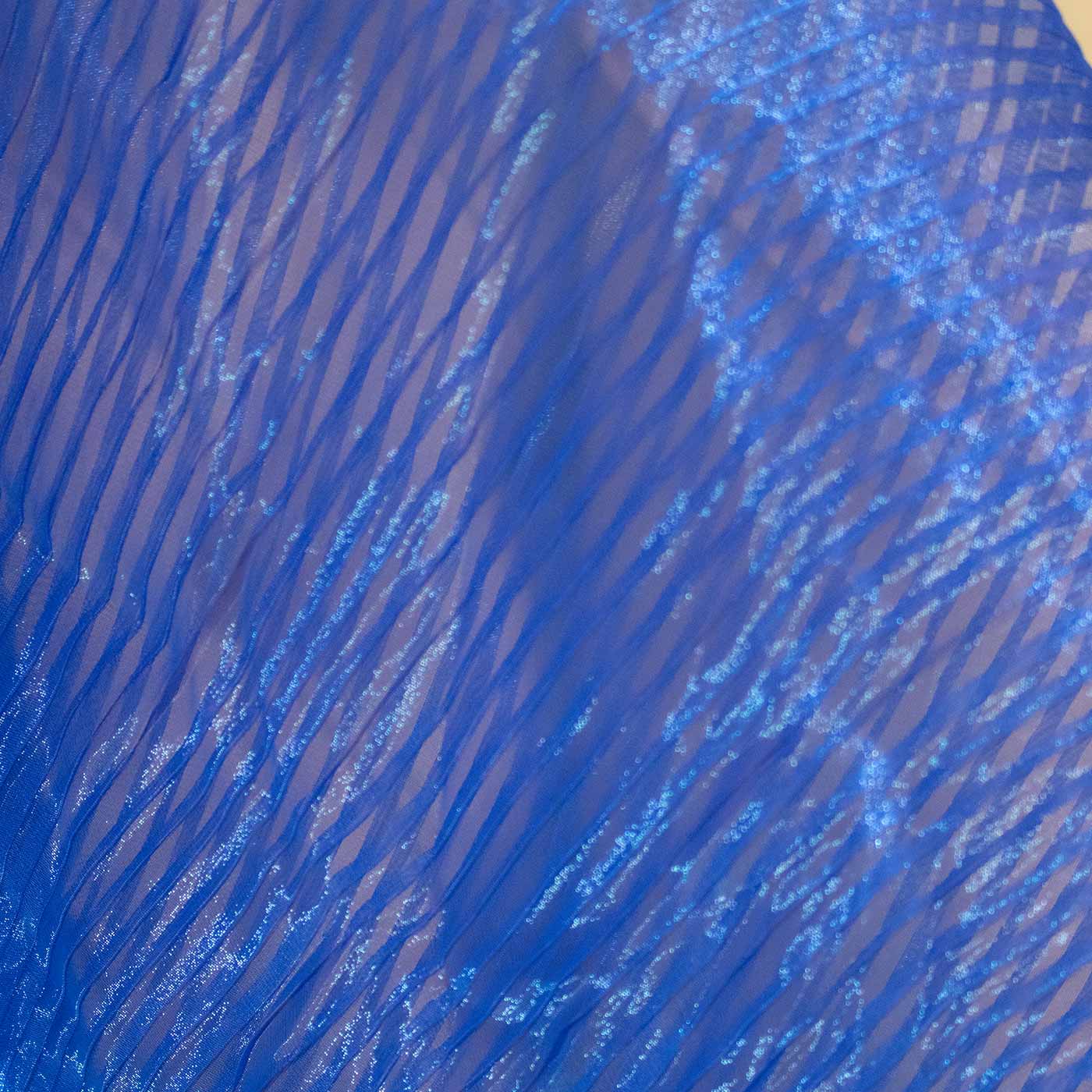 blue-accordion-organza-fabric