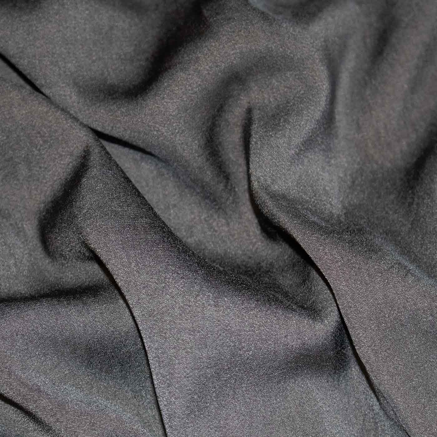 grey velvet silk fabric
