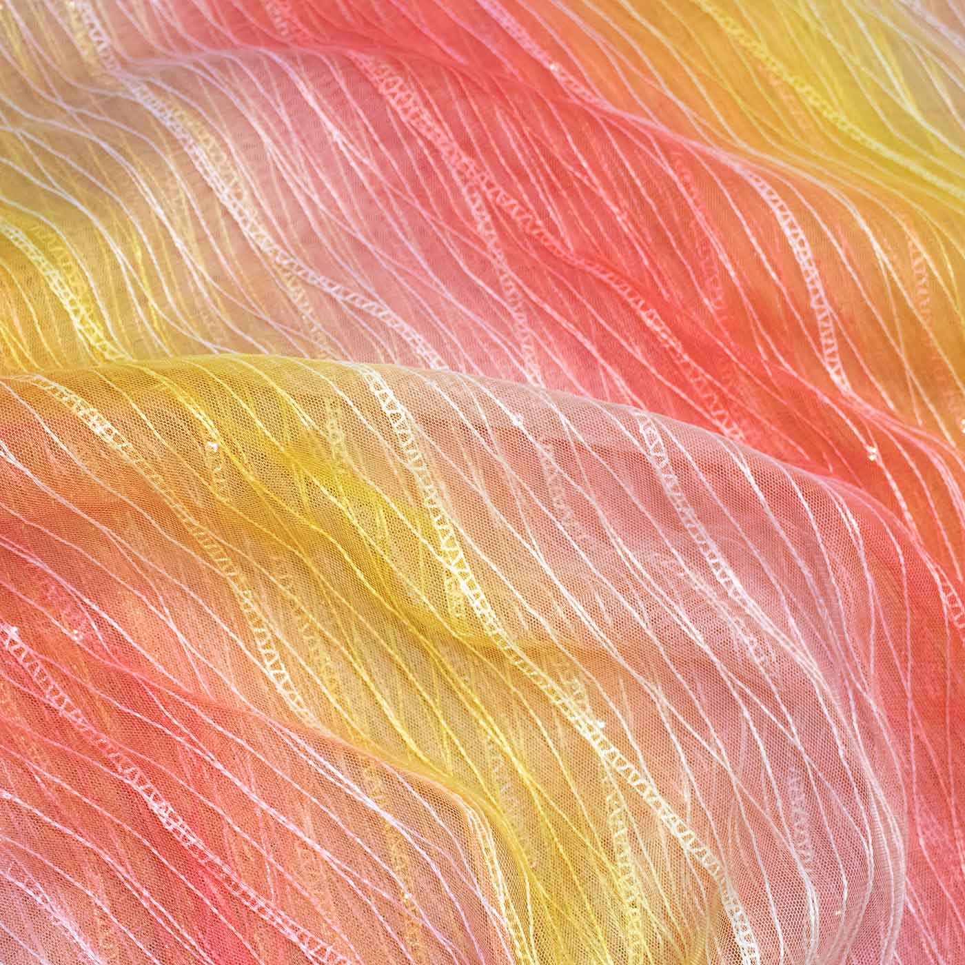 coral-yellow-ombre-mesh-fabric
