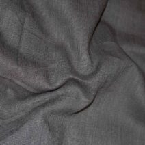 Dark Grey Linen Fabric