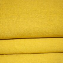 Mustard Yellow Linen Fabric